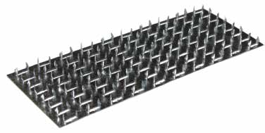 Hardware connector plates are fasteners designed to connect timber when building carports, and sheds for example. Image credit: SHOCKPROOF INVESTMENTS