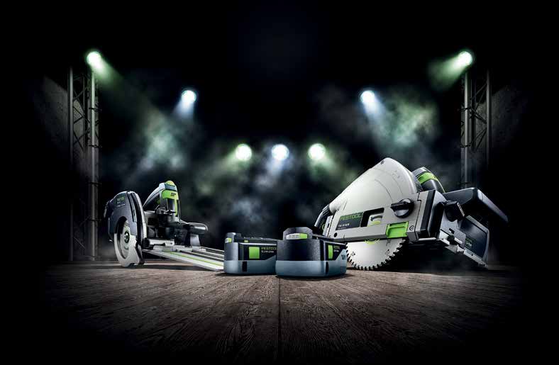 Saws form a major component in the timber industry, and technology by leading manufacturers continues to improve on performance and safety. Image credit: FESTOOL